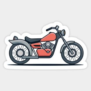 Vintage Motorcycle Sticker